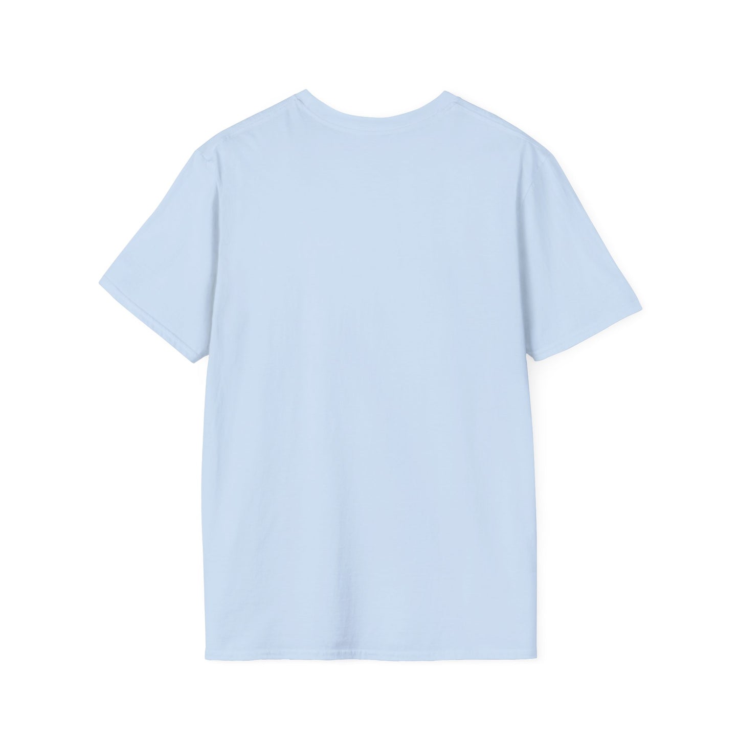 Lake Eildon Map T-Shirt in Light Blue