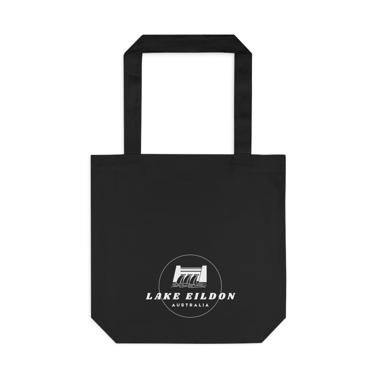 Lake Eildon spillway cotton tote bag