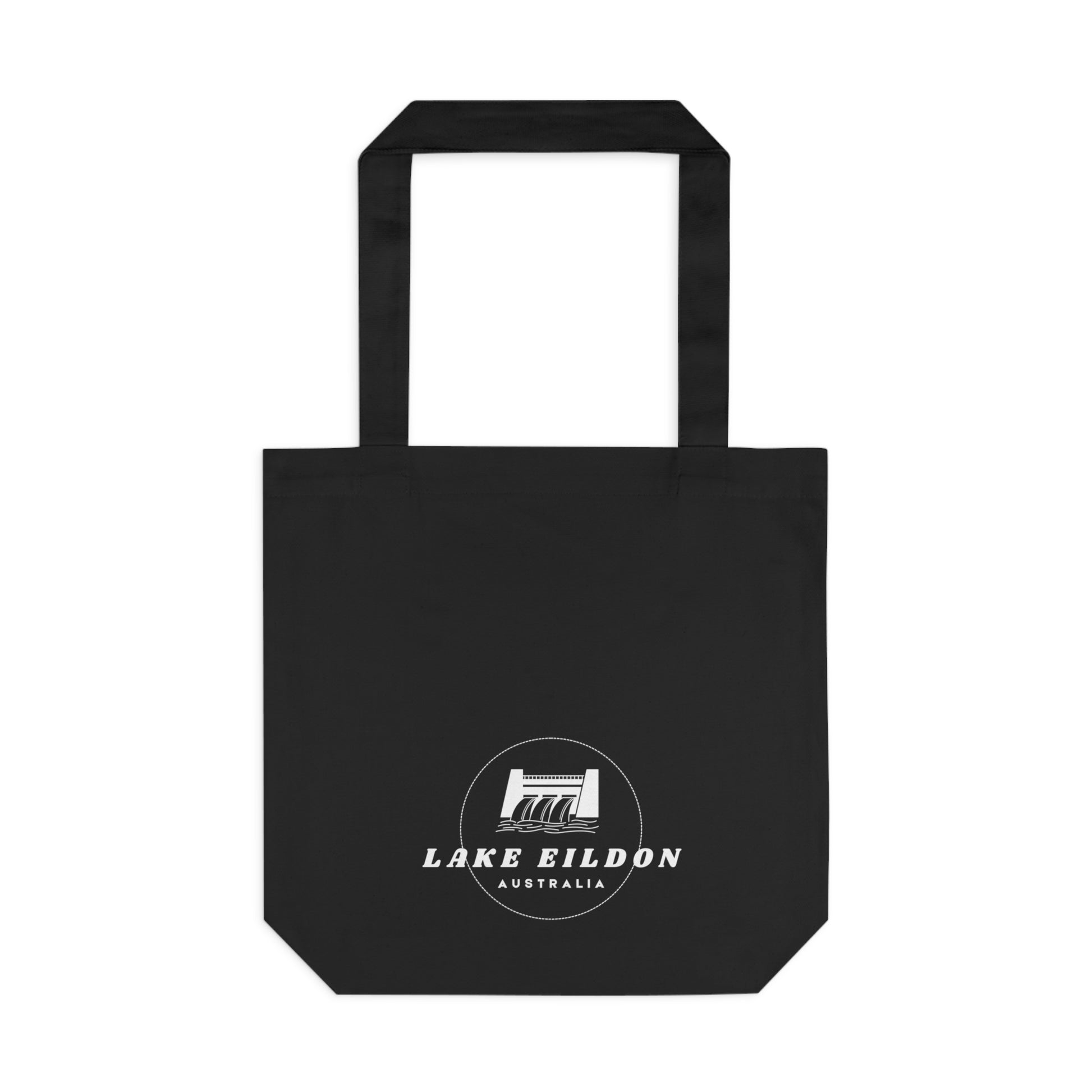 Lake Eildon spillway cotton tote bag