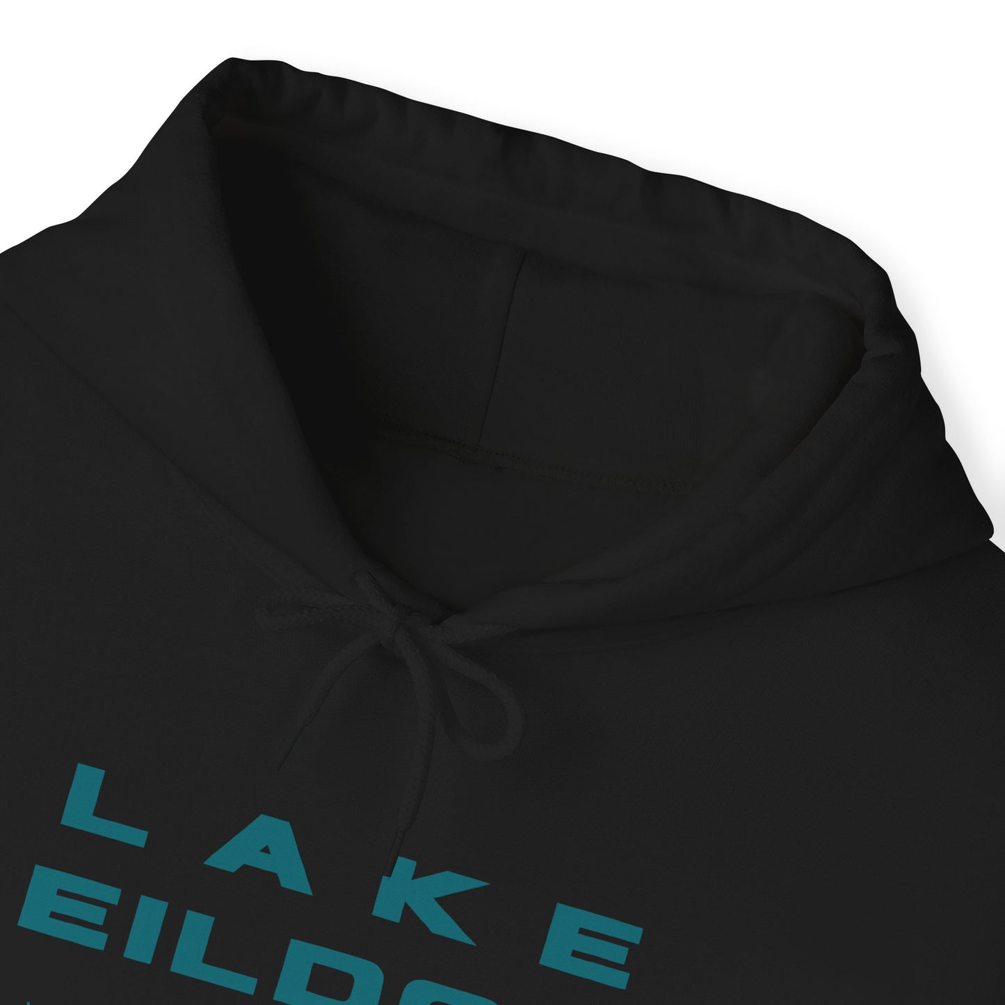 Lake Eildon Reflection Hoodie in Black