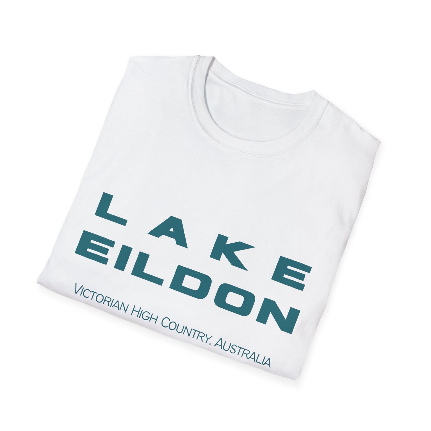 Lake Eildon Reflection T-Shirt in White