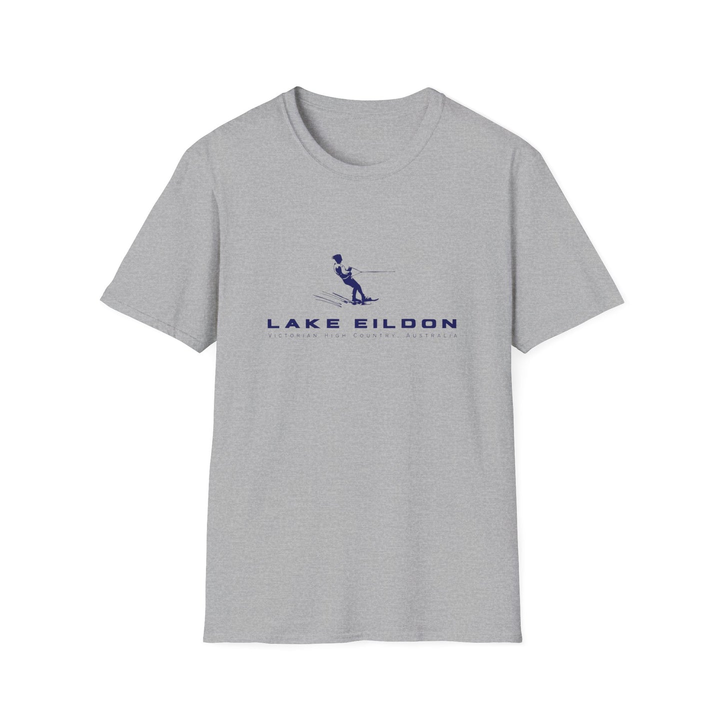 Lake Eildon Water-skiing T-Shirt in Sport Grey