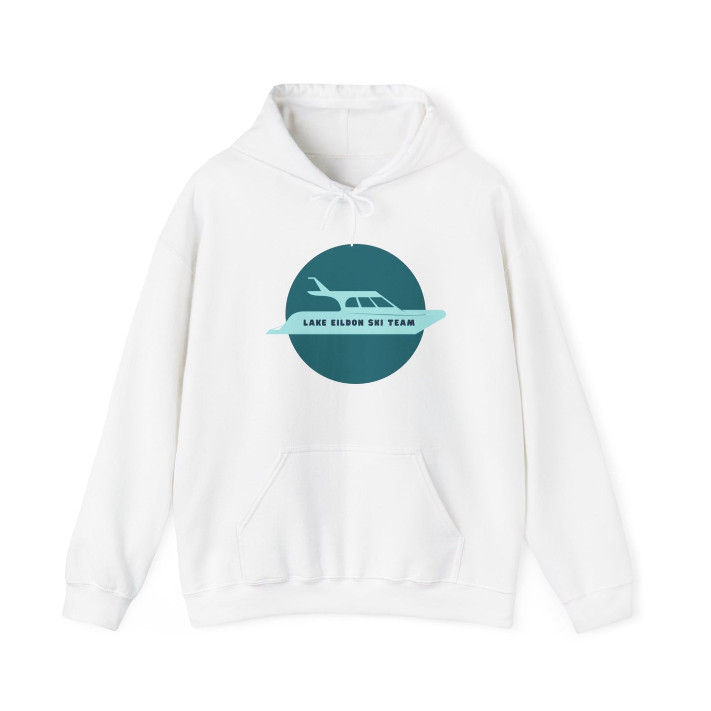 Lake Eildon Ski Team Hoodie in White