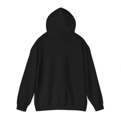 Lake Eildon Hoodie, Spillway in White on Black